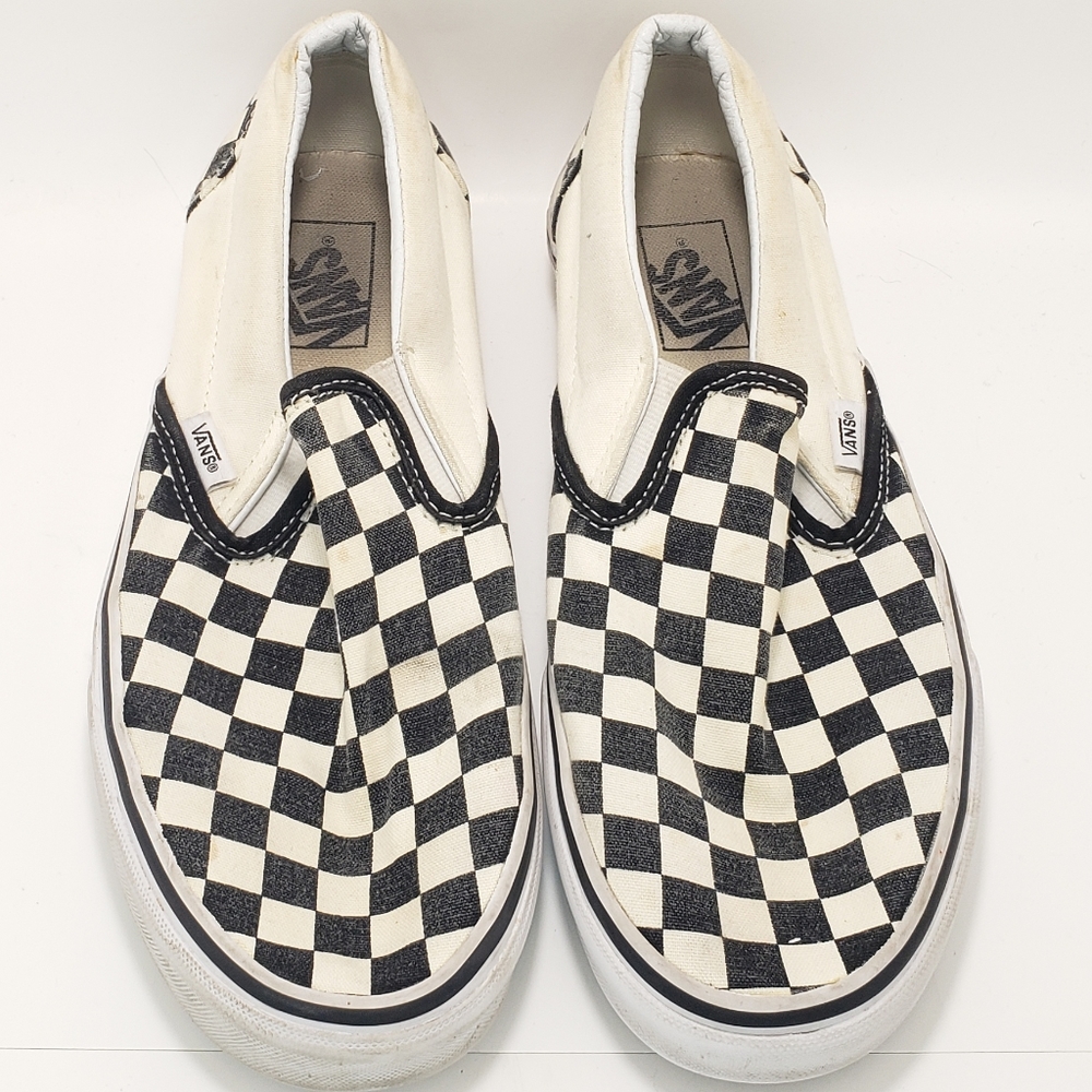 Checkered Vans